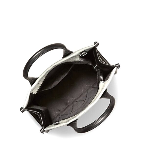 New Michael Kors Mirella Small Ombré Signature Logo Crossbody Bag Black Multi - Picture 4 of 5